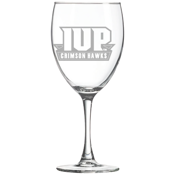 Indiana University of Pennsylvania Polar Camel 10 1/2 oz. Wine Glass