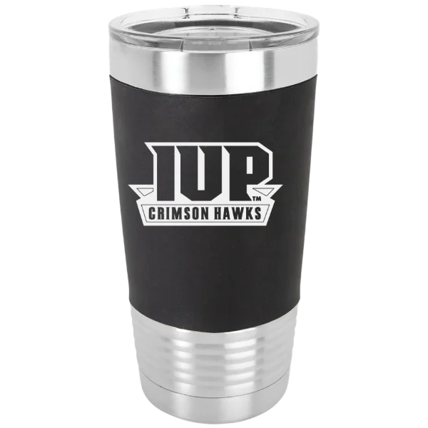 Indiana University of Pennsylvania Polar Camel 20 oz. Silicone Grip Tumbler with Standard Lid