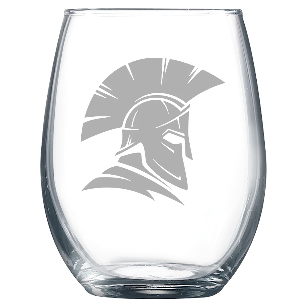 Jessup University Polar Camel 9 oz. Stemless Wine Glass