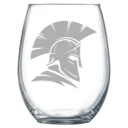 Jessup University Polar Camel 15 oz. Stemless Wine Glass