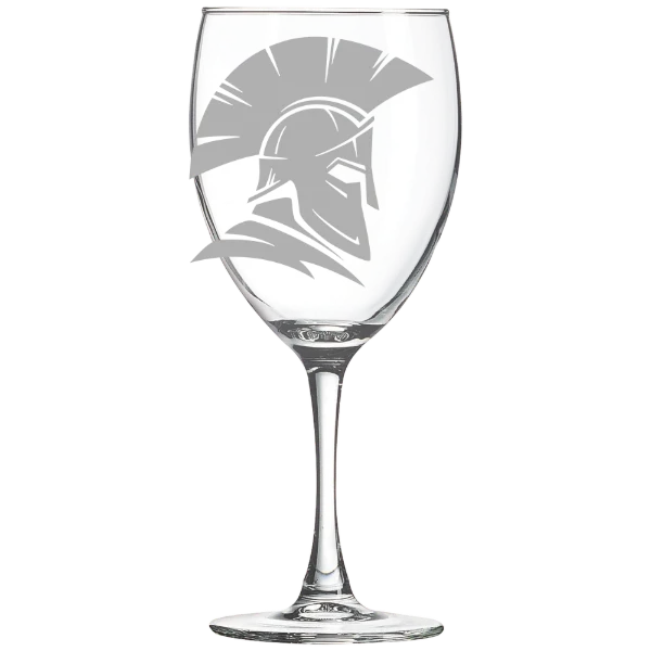 Jessup University Polar Camel 10 1/2 oz. Wine Glass