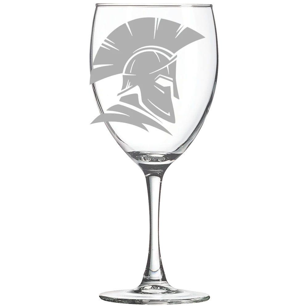 Jessup University Polar Camel 10 1/2 oz. Wine Glass