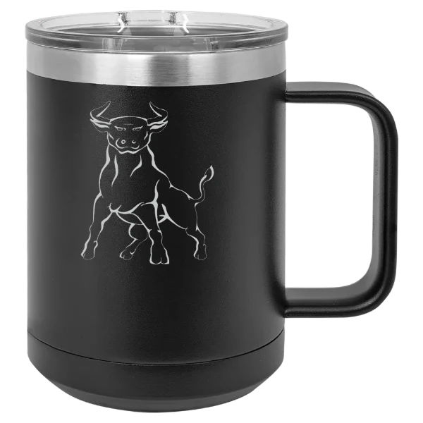 Johnson C. Smith University Polar Camel 15 oz. Mug with Slider Lid