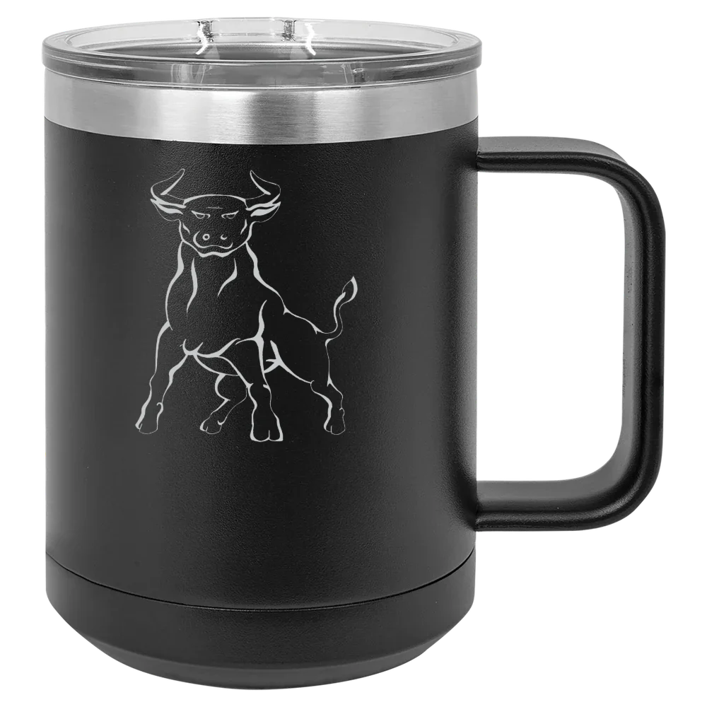 Johnson C. Smith University Polar Camel 15 oz. Mug with Slider Lid