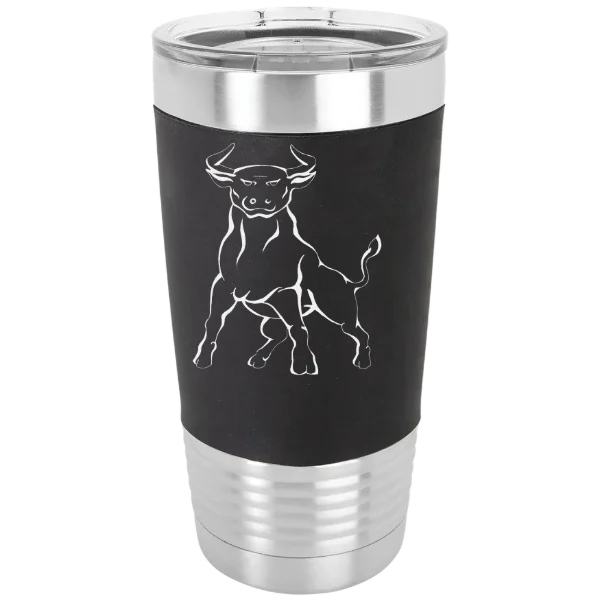 Johnson C. Smith University Polar Camel 20 oz. Silicone Grip Tumbler with Standard Lid
