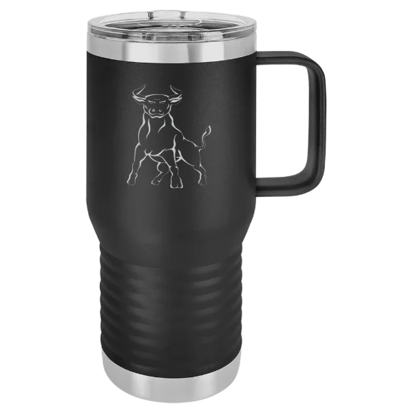 Johnson C. Smith University Polar Camel 20 oz. Travel Mug with Slider Lid