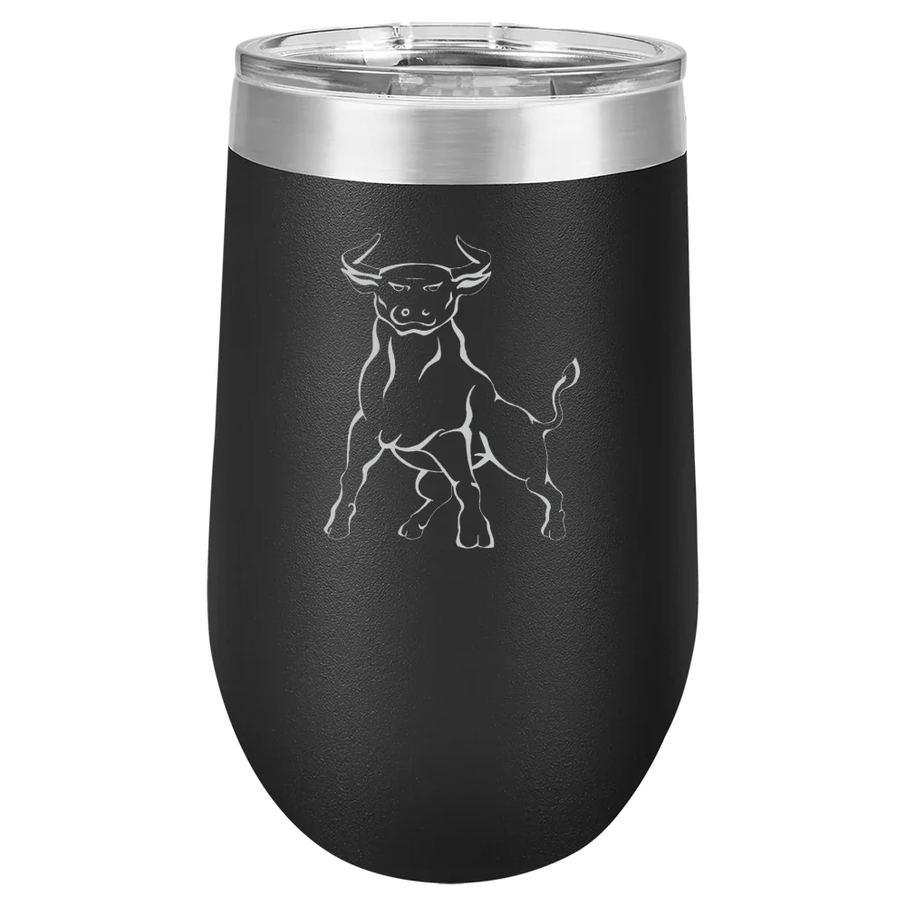 Johnson C. Smith University Polar Camel 16 oz. Stemless Wine Tumbler