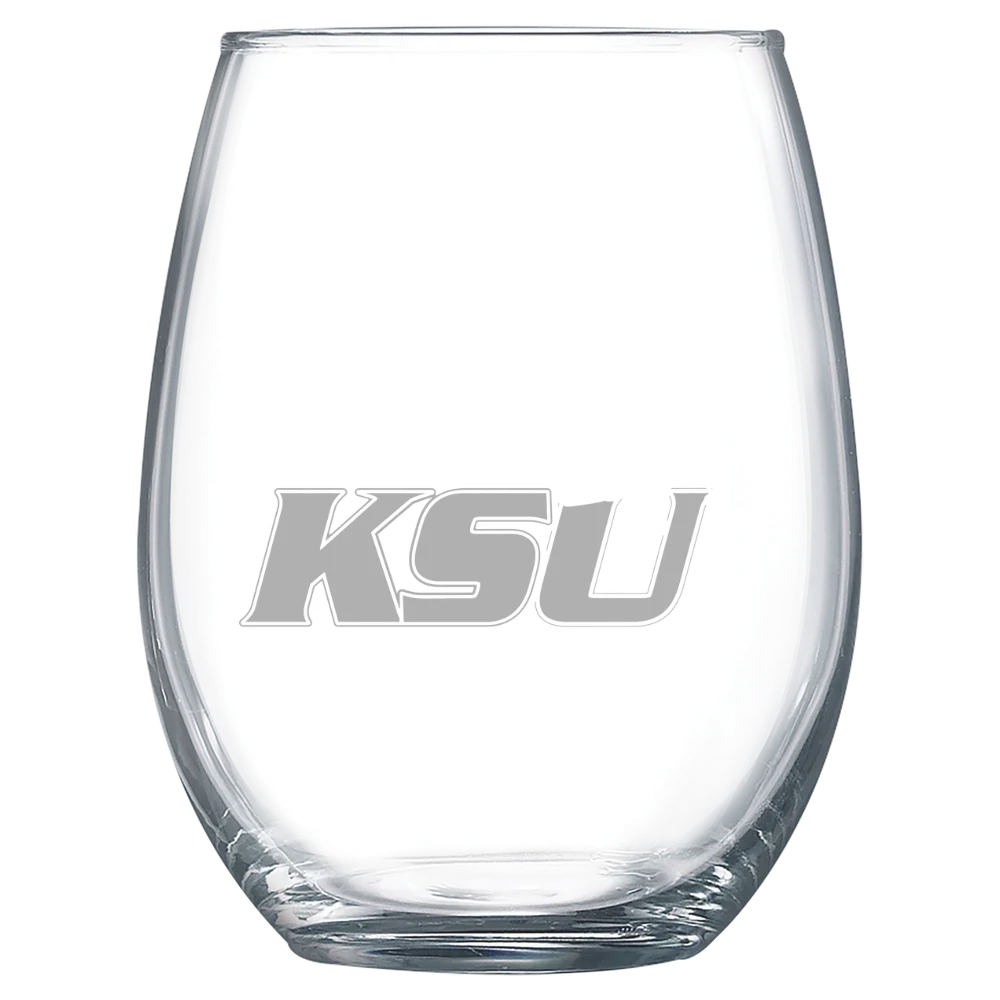 Kentucky State University Polar Camel 15 oz. Stemless Wine Glass