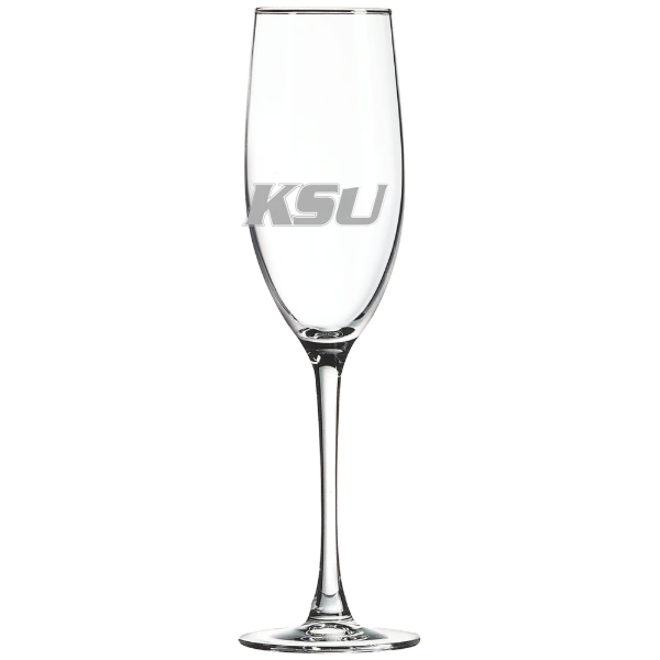 Kentucky State University Polar Camel 8 oz. Champagne Flute