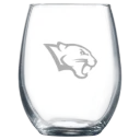 Kentucky Wesleyan College Polar Camel 9 oz. Stemless Wine Glass