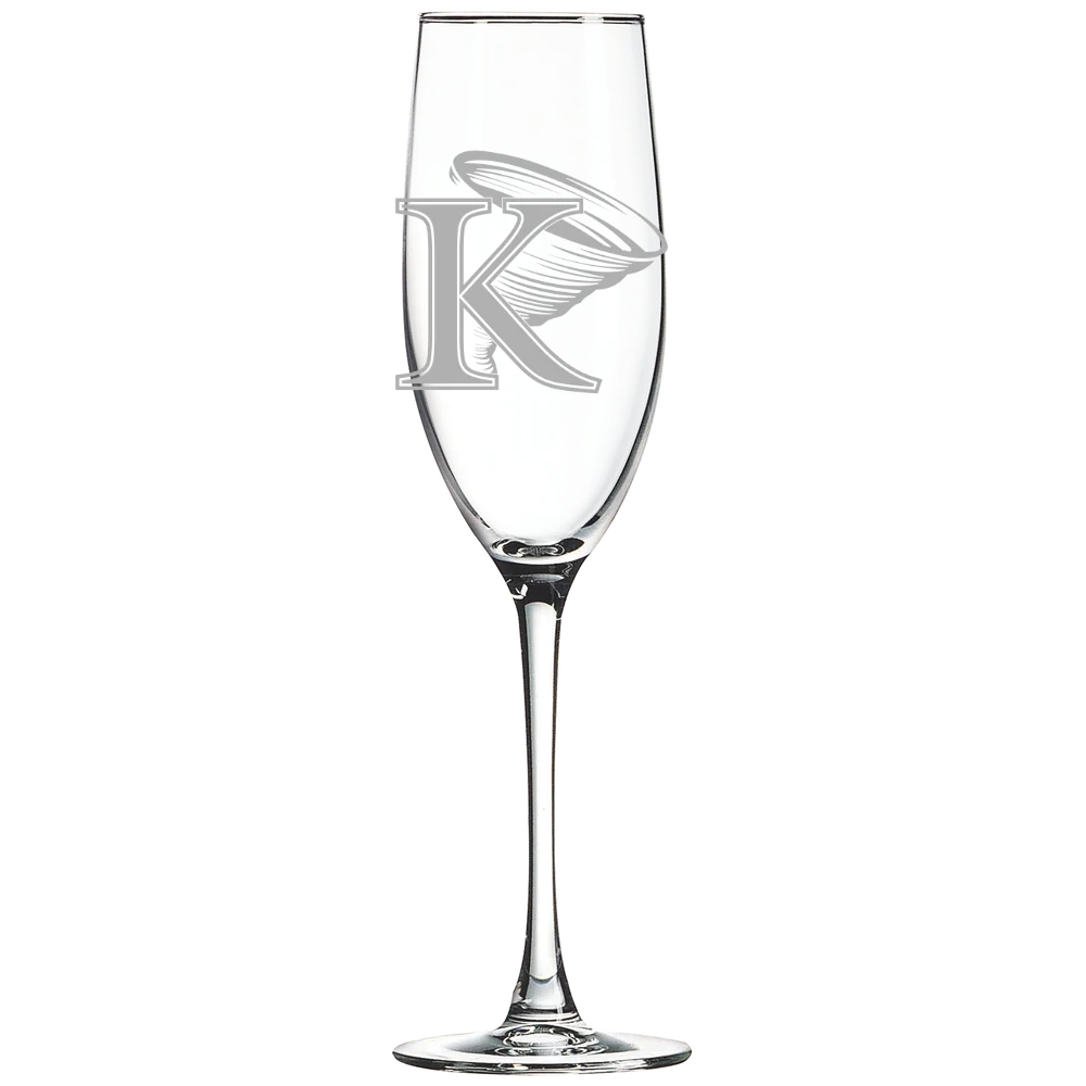 King University Polar Camel 8 oz. Champagne Flute