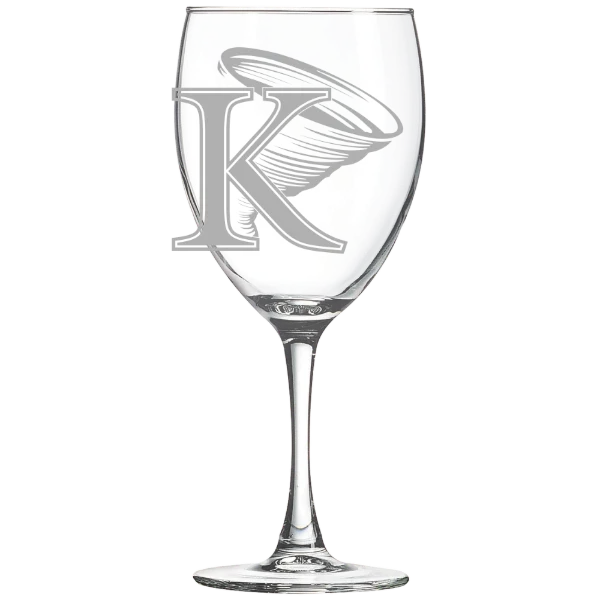 King University Polar Camel 10 1/2 oz. Wine Glass
