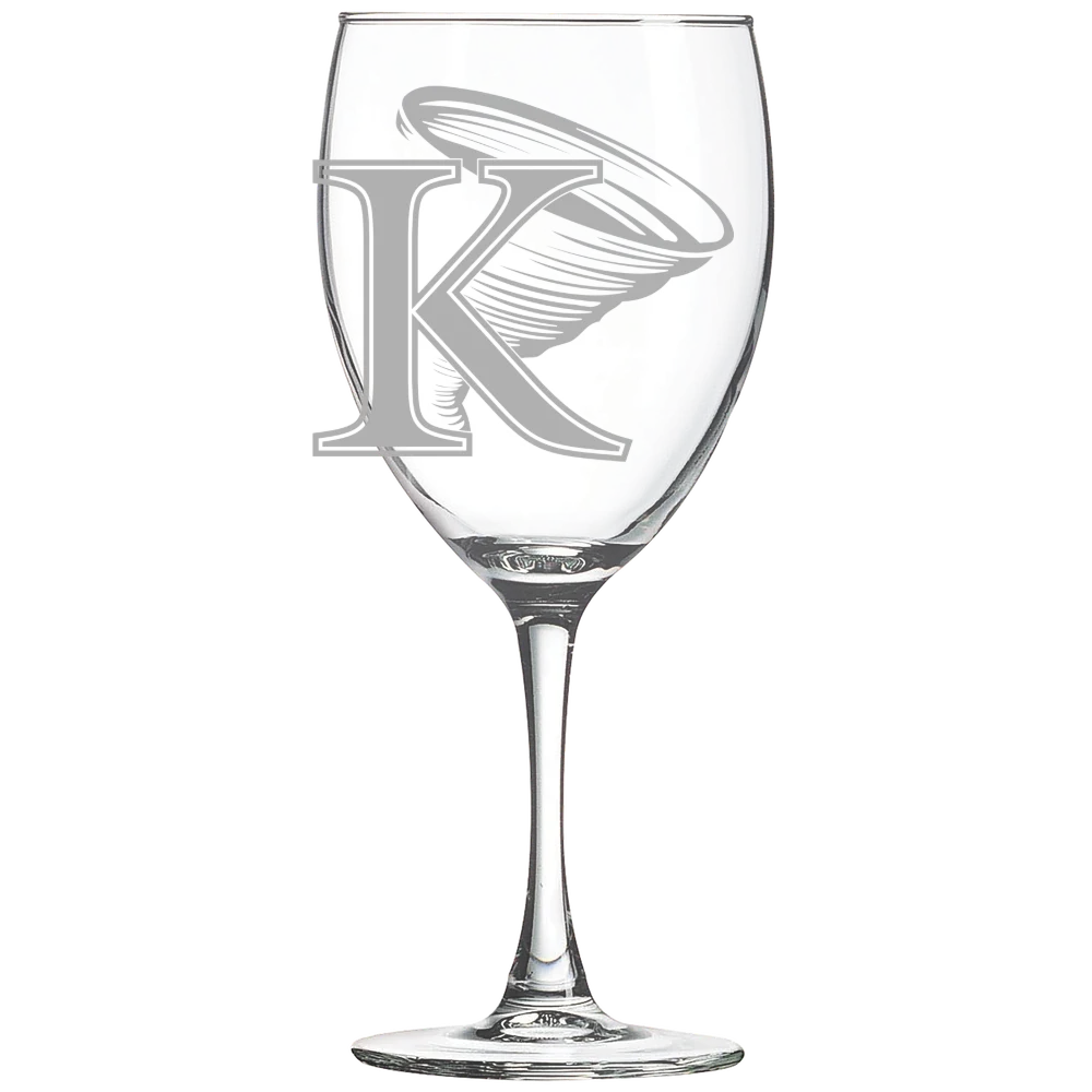 King University Polar Camel 10 1/2 oz. Wine Glass