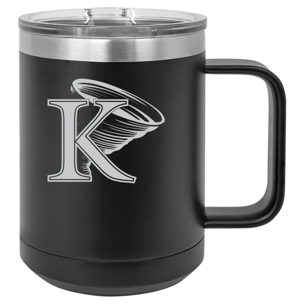 King University Polar Camel 15 oz. Mug with Slider Lid