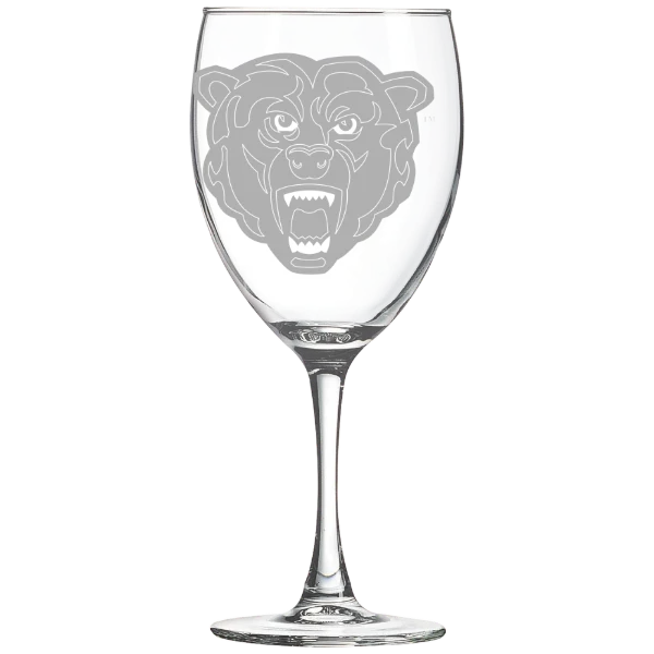 Kutztown University of Pennsylvania Polar Camel 10 1/2 oz. Wine Glass