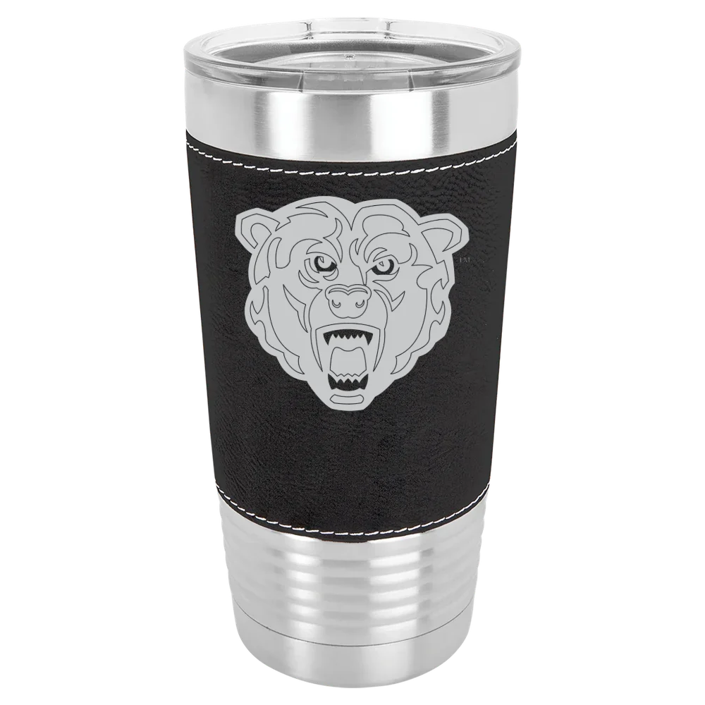 Kutztown University of Pennsylvania Polar Camel 20 oz. Leatherette Grip Tumbler with Standard Lid