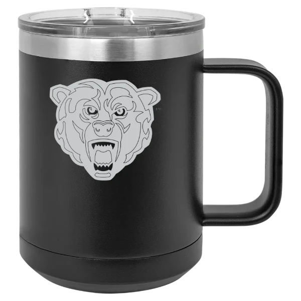 Kutztown University of Pennsylvania Polar Camel 15 oz. Mug with Slider Lid