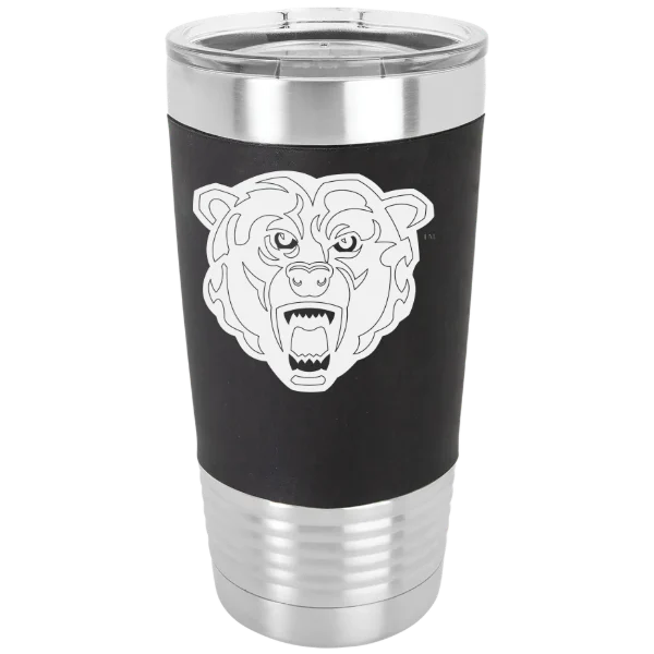Kutztown University of Pennsylvania Polar Camel 20 oz. Silicone Grip Tumbler with Standard Lid