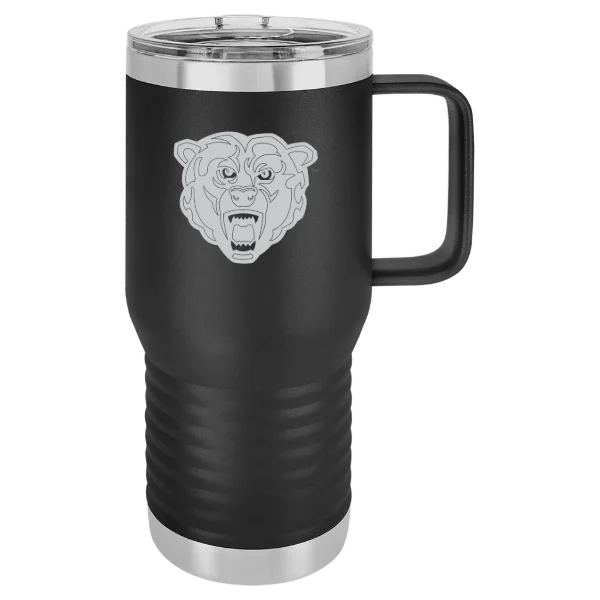 Kutztown University of Pennsylvania Polar Camel 20 oz. Travel Mug with Slider Lid