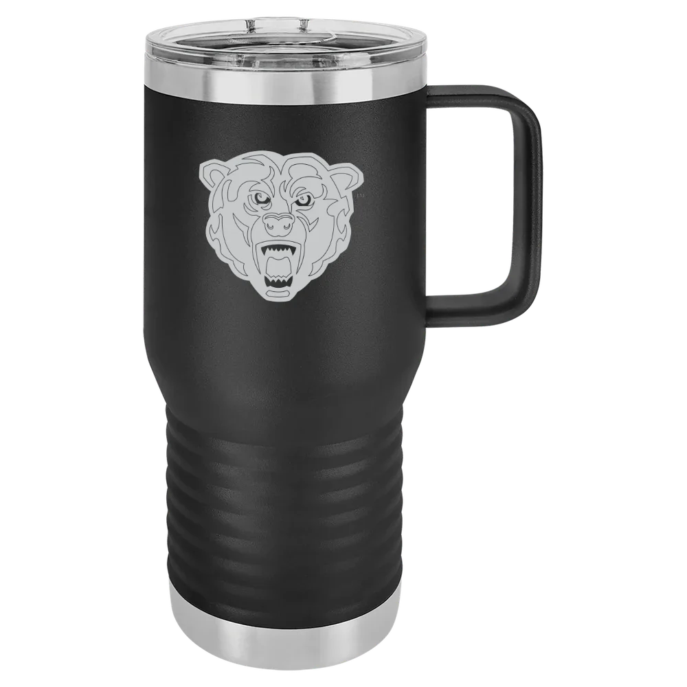 Kutztown University of Pennsylvania Polar Camel 20 oz. Travel Mug with Slider Lid