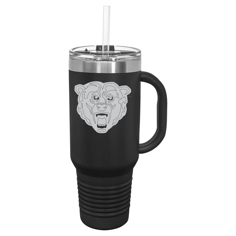 Kutztown University of Pennsylvania Polar Camel 40 oz. Travel Mug with Snap Lid & Straw