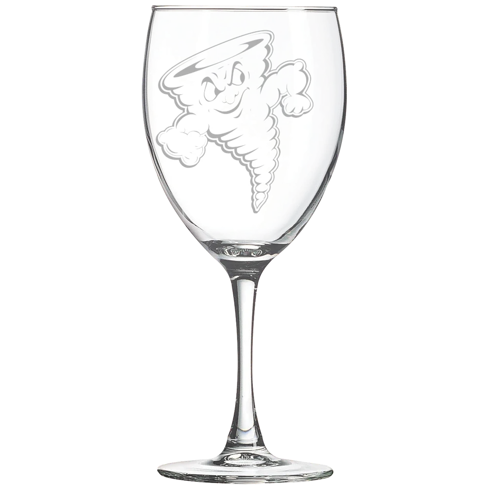 Lake Erie College Polar Camel 10 1/2 oz. Wine Glass