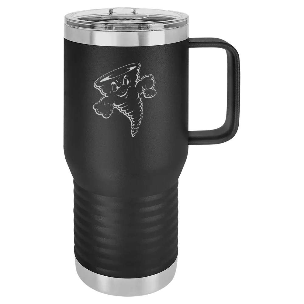 Lake Erie College Polar Camel 20 oz. Travel Mug with Slider Lid