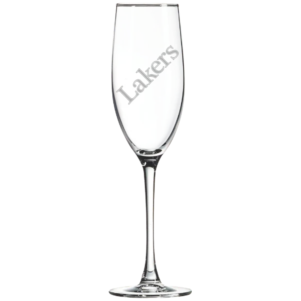 Lake Superior State University Polar Camel 8 oz. Champagne Flute