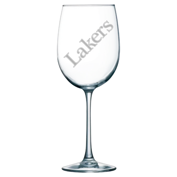 Lake Superior State University Polar Camel 19 oz. Wine Glass