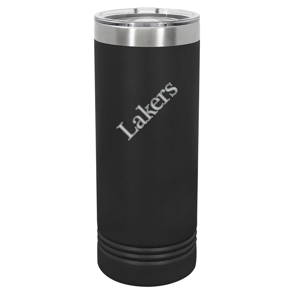Lake Superior State University Polar Camel 22 oz. Skinny Tumbler with Slider Lid