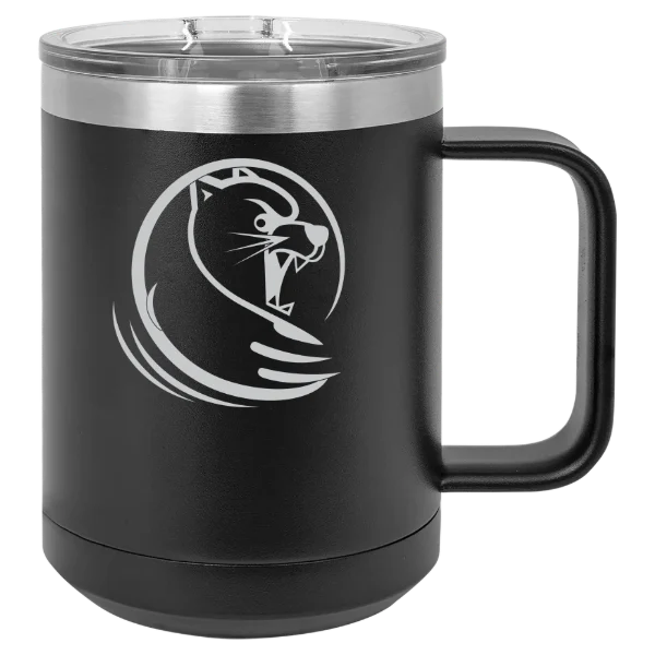 Lander University Polar Camel 15 oz. Mug with Slider Lid