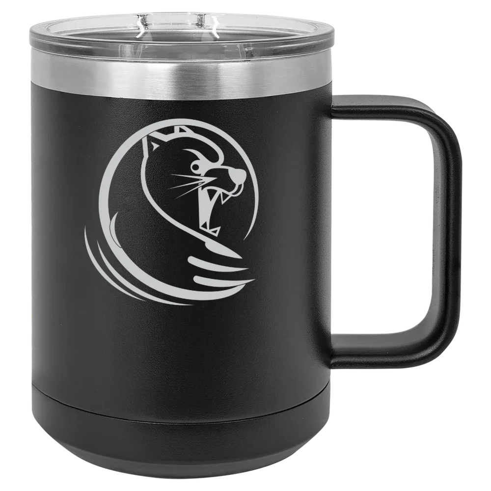 Lander University Polar Camel 15 oz. Mug with Slider Lid
