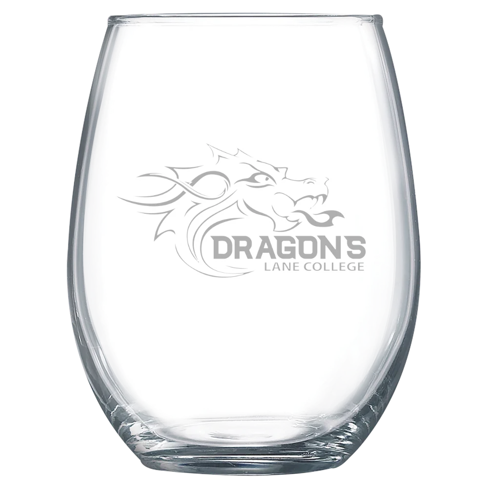 Lane College Polar Camel 15 oz. Stemless Wine Glass
