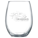 Lane College Polar Camel 15 oz. Stemless Wine Glass