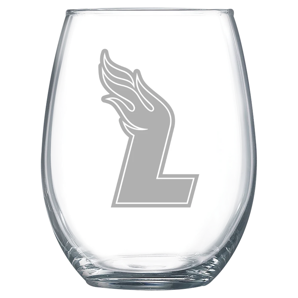 Lee University Polar Camel 15 oz. Stemless Wine Glass
