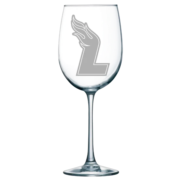 Lee University Polar Camel 19 oz. Wine Glass