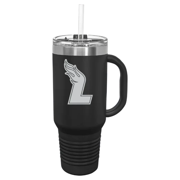Lee University Polar Camel 40 oz. Travel Mug with Snap Lid & Straw