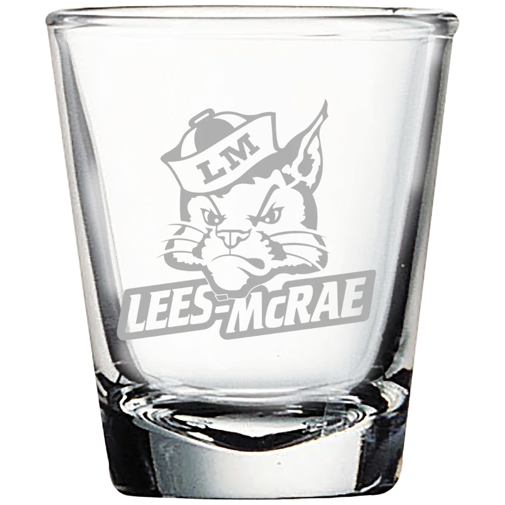 Lees-McRae College Polar Camel 1.7 oz. Shot Glass