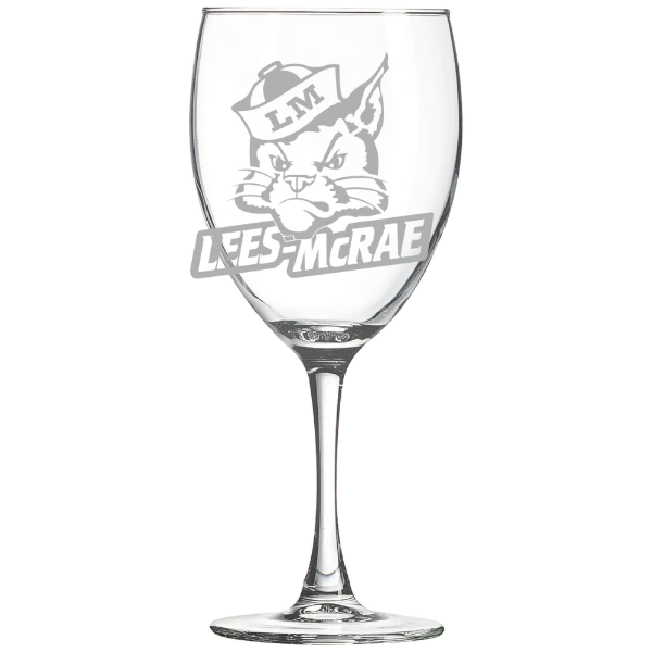 Lees-McRae College Polar Camel 10 1/2 oz. Wine Glass