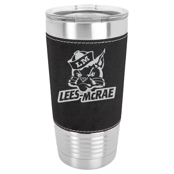 Lees-McRae College Polar Camel 20 oz. Leatherette Grip Tumbler with Standard Lid