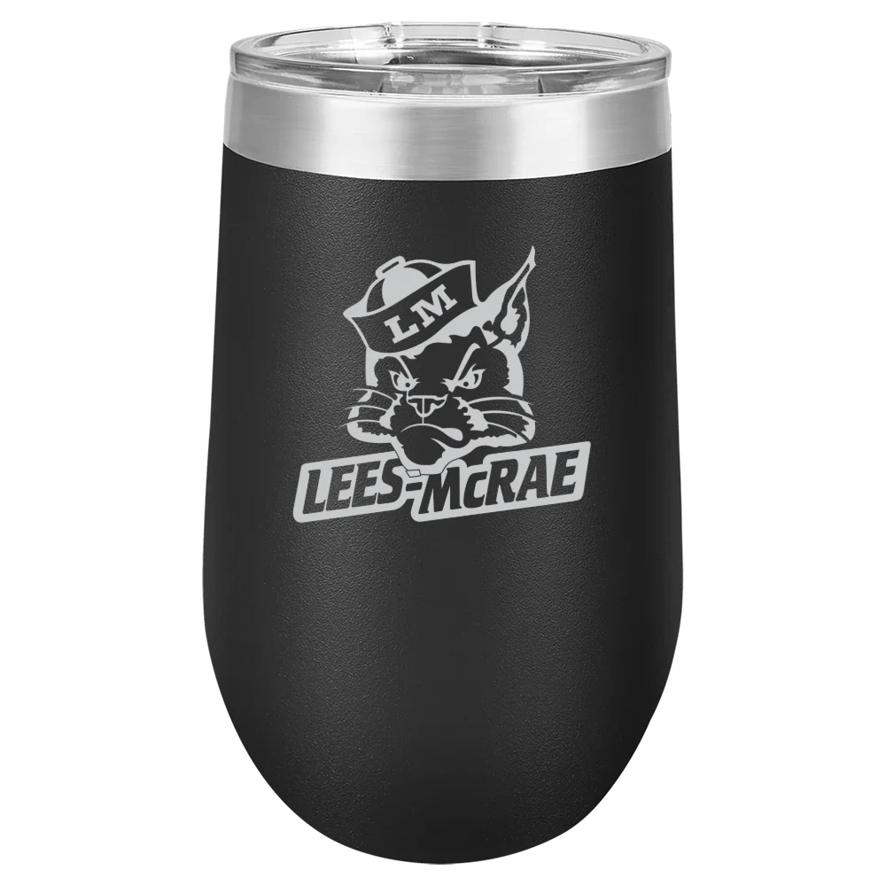 Lees-McRae College Polar Camel 16 oz. Stemless Wine Tumbler