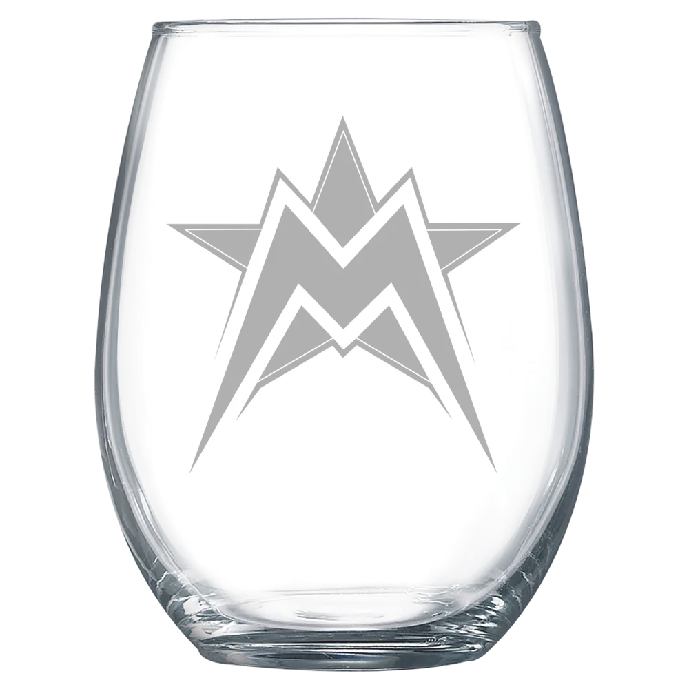 LeMoyne-Owen College Polar Camel 15 oz. Stemless Wine Glass