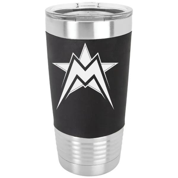 LeMoyne-Owen College Polar Camel 20 oz. Silicone Grip Tumbler with Standard Lid