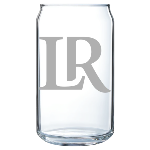 Lenoir-Rhyne University Polar Camel 16 oz. Can Glass
