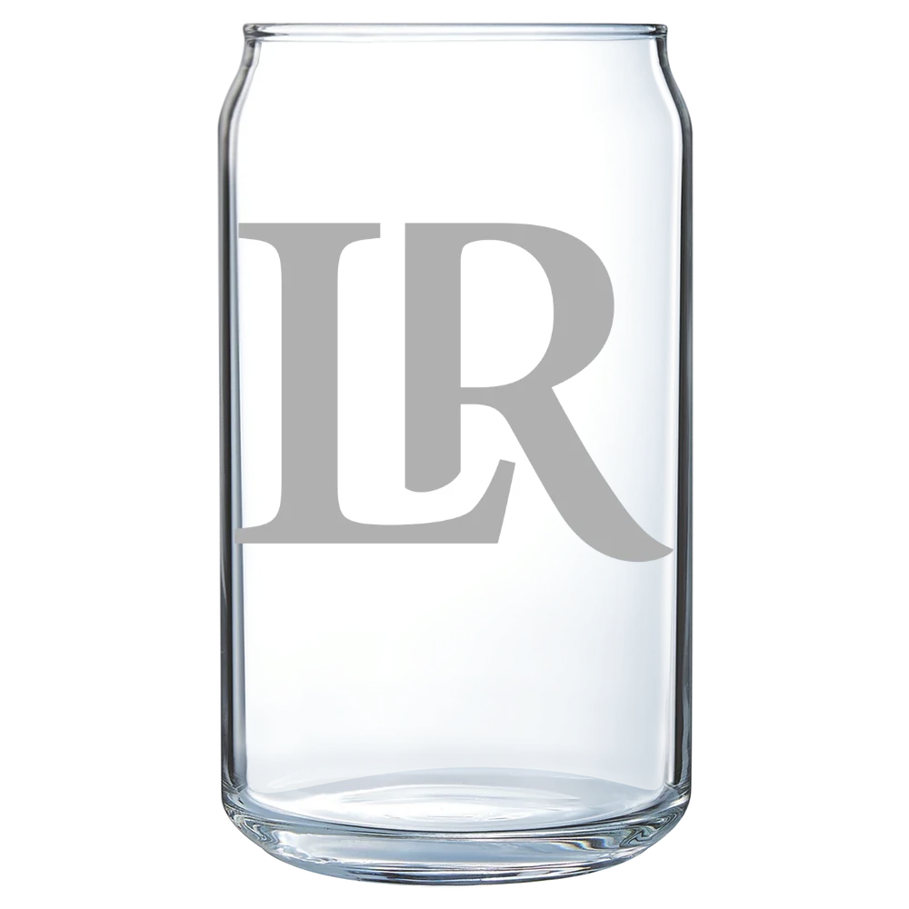 Lenoir-Rhyne University Polar Camel 16 oz. Can Glass