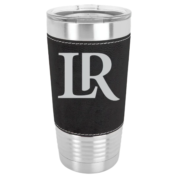 Lenoir-Rhyne University Polar Camel 20 oz. Leatherette Grip Tumbler with Standard Lid