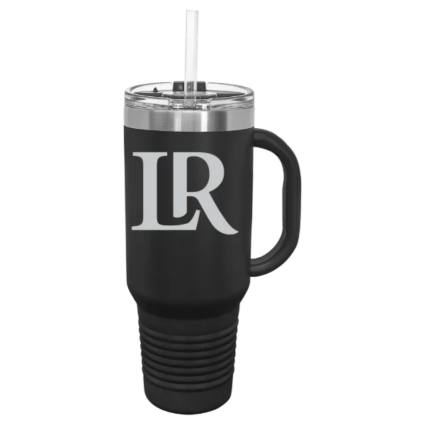 Lenoir-Rhyne University Polar Camel 40 oz. Travel Mug with Snap Lid & Straw