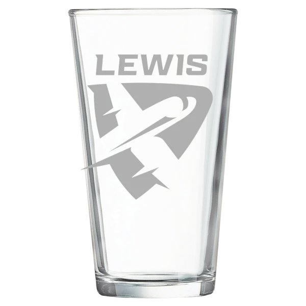 Lewis University Polar Camel 16 oz. Pint Mixing Glass