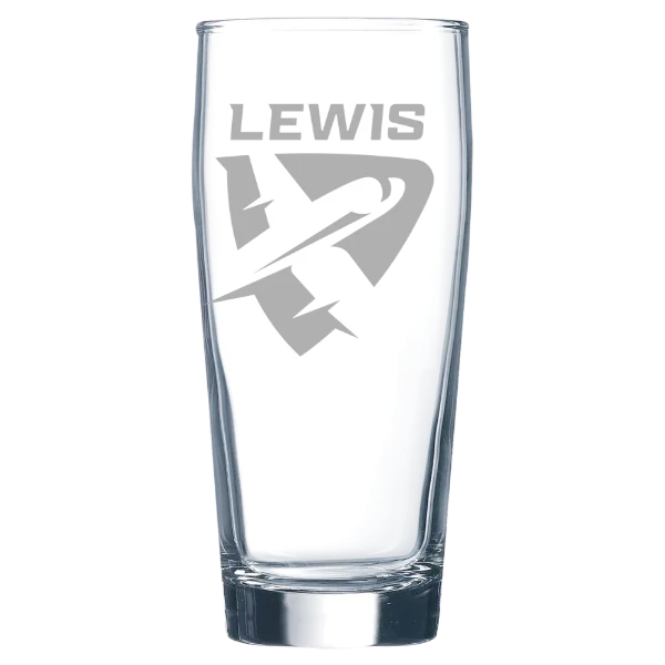 Lewis University Polar Camel 16 oz. Willi Becher Beer Glass
