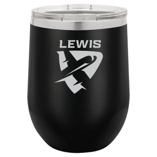Lewis University Polar Camel 12 oz. Stemless Wine Tumbler